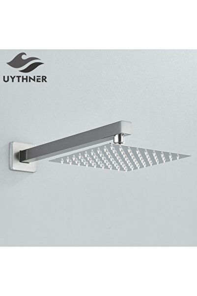 Choice9 رأس دش مطري من النيكل المصقول مقاس 8 بوصات، رأس دش مطري مربع 8/10/12 ...