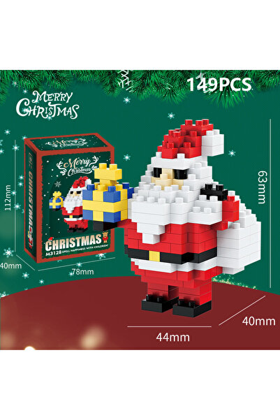 Choice8 هدايا بابا نويل، هدايا عيد الميلاد، لعبة بناء صغيرة، لعبة دومينو يمكن...