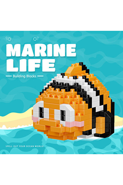 Choice7 بدون صندوق 7271، مجموعة بناء جديدة من سلسلة الحياة البحرية: سلحفاة، ح...