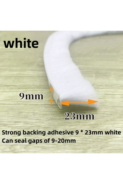 Choice27 شريط لاصق ذاتي بطول 5 أمتار (9 × 23 بوصة) لعزل الصوت في الأبواب والن...