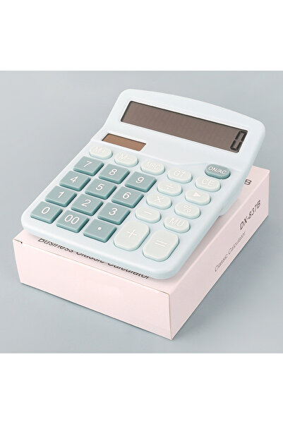 Choice1 white Office 1PC Transparent Gradient Large Button Calculator Large S...