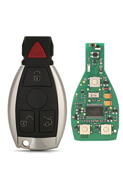 Choice8 1pcs 4B 433MHZ 2/3/4 Butt Remote Smart Car Key 433MHz BGA Style for M...