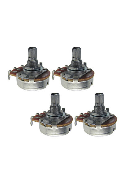 Choice5 Short Shaft B500K FLEOR 4PCS Guitar Potentiometers Volume Tone 18-spl...