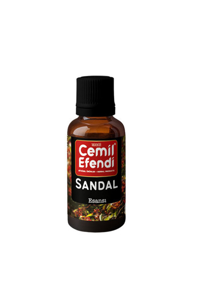 Cemilefendi Sandal Esansı 10 ml Tütsü ve Buhurdanlık Difüzör Uçucu Oda Koku Y...