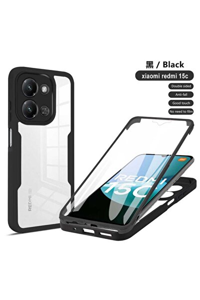 choice2 غلاف هاتف بالكامل بزاوية 360 درجة، متوافق مع هاتف Redmi 15C 4G A5 4G ...