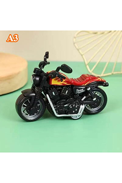 Choice5 A3 red 1 PCS Mini Motorcycle Model Alloy Collection Micro Toy for Bir...