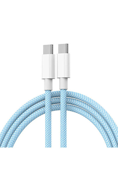 Choice 2m Blue 120W PD Type C Cable Super Fast Charger Cord Quick Charge USB ...