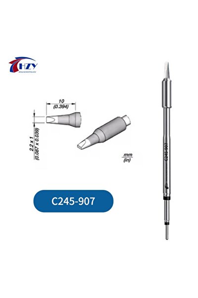 Choice1 C245-907 HZY C245 رؤوس مكواة لحام كهربائية بدرجة حرارة ثابتة T245 محط...