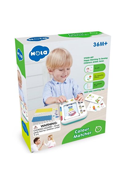 Hola Toys Joc educational Hola - Potrivirea Culorilor