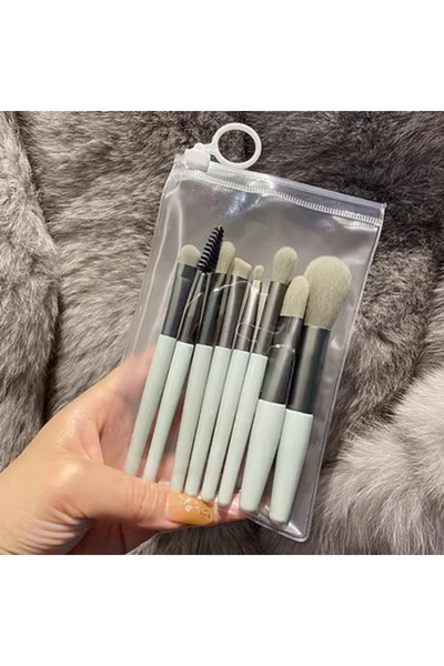 Choice6 Small Version8Makeup 13purpleflower holly leaf makeup brush suit soft...