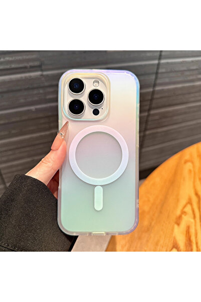 Choice35 غطاء هاتف iPhone 14 Plus K6-MSCD بتصميم متدرج ليزري، متوافق مع غلاف ...