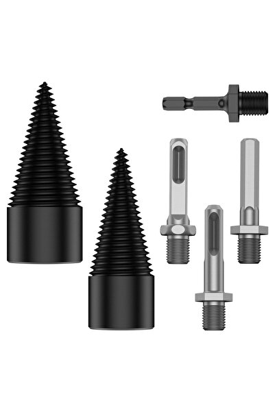 Choice7 أداة تقسيم حطب من النوع C-1، نصف قطعة، 32/42 مم، مصنوعة من فولاذ عالي...