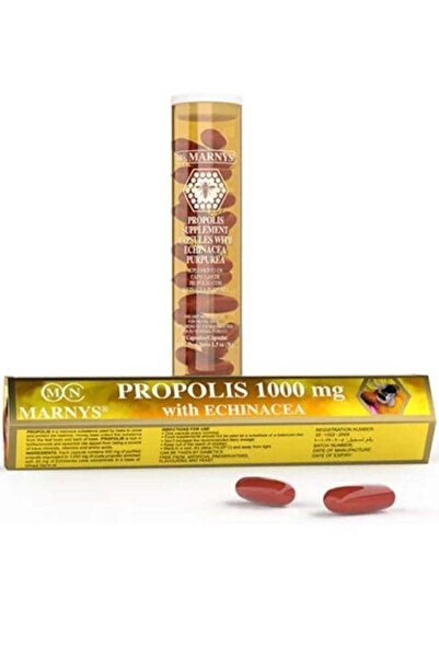Marnys Propolis 1000 mg with Echinacea Extract - 30 Capsules