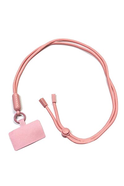 Choice6 حبل تعليق هاتف قابل للفصل، وردي اللون، قطعة واحدة، مناسب لحمل الهاتف ...