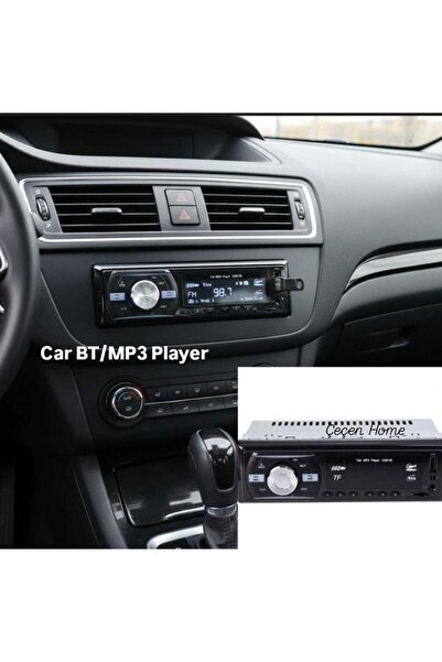 ÇEÇEN HOME Oto Teyp Radyo Bluetooth Araba Teyibi USB Girişli Car BT , MP3 Pla...