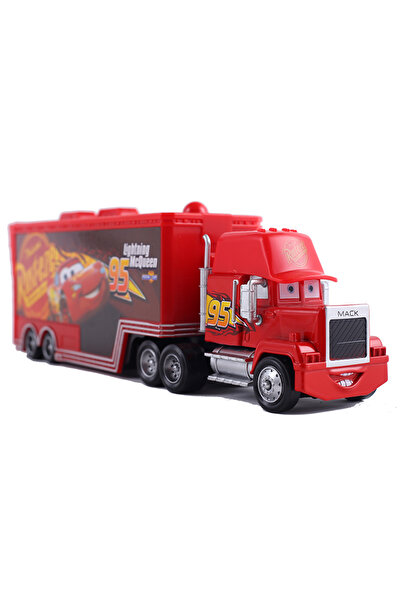 Choice5 2 Disney Pixar Cars 95 Lightning McQueen Container Trucks Mack Toy Ca...