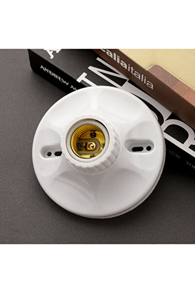 Choice3 قاعدة مصباح E27 ذات بطانة سيراميكية 115، حامل لمبة سيراميكي مقاوم لدر...