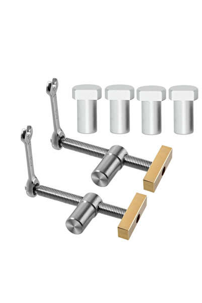 Choice لتركيبات فرامل الكلاب على طاولة النجارة مقاس 20 مم (0.79 بوصة)، مشبك ت...