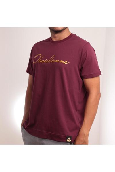 Regular Fit %100 Pamuk T-Shirt Gold