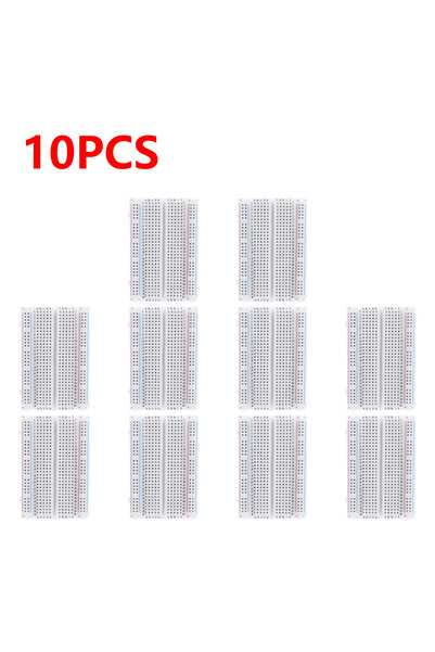 choice2 10PCS 400 Tie Points Solderless PCB Breadboard Mini Universal Test Pr...