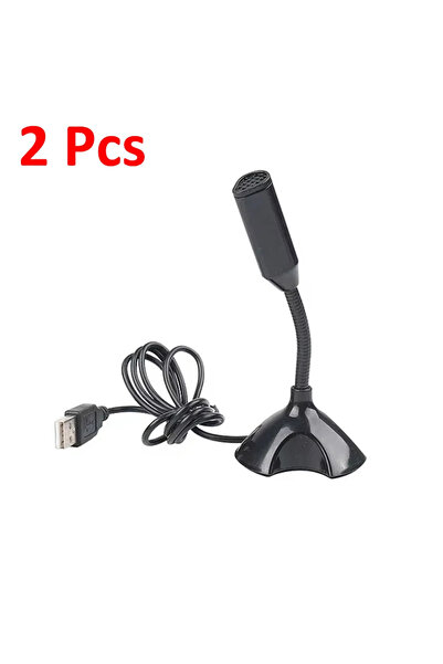 choice2 ميكروفونان USB أسودان من VIKEFON لأجهزة الكمبيوتر المحمولة والمكتبية،...