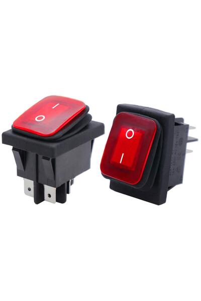 Choice3 مفتاحان أحمران بقدرة 30 أمبير، يعملان بجهد 125/250 فولت تيار متردد، م...