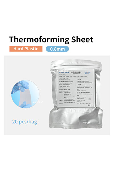 Choice Hard Plastic 0.8mm 8/10/15/20 pcs Dental Orthodontic Compression Die M...