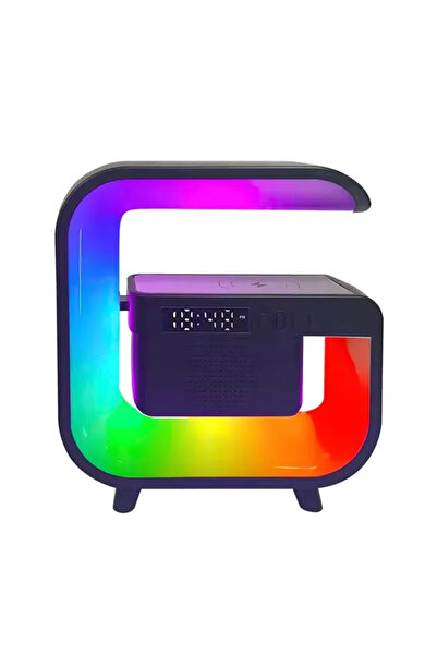 choice2 حامل شاحن لاسلكي متعدد الوظائف G3mini-Black مزود بمكبر صوت بلوتوث 5.0...