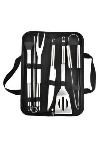 Choice6 9-piece set Stainless steel oven set barbecue combination tool outdoo...
