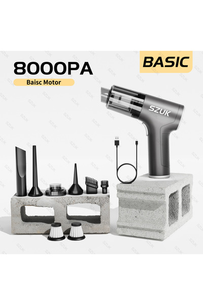 Choice5 مكنسة كهربائية صغيرة محمولة لاسلكية للسيارة من 2hapa، منظف يدوي للأجه...