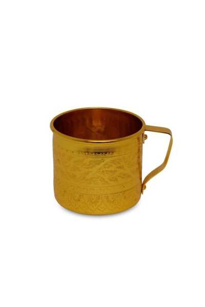 Generic Thai Cups with Golden Handle 10cm