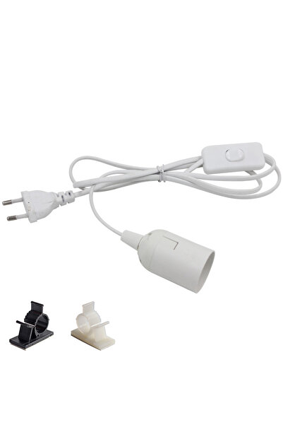 Choice1 1 PCS Euro and Cable clamp E27 Lamp Bases Pendant Lights 1.8m Power C...