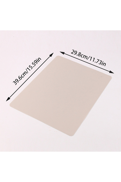 Choice6 واقي طاولة سيليكون رمادي فاتح 40×30 سم، مفرش طاولة فردي طاولة للأطفال...