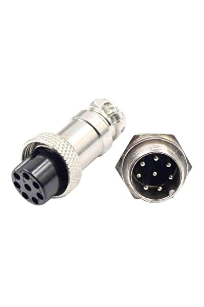 Choice22 GX16-8-core 1 set 2PCS GX16 aviation plug socket connectors GX16-2P ...