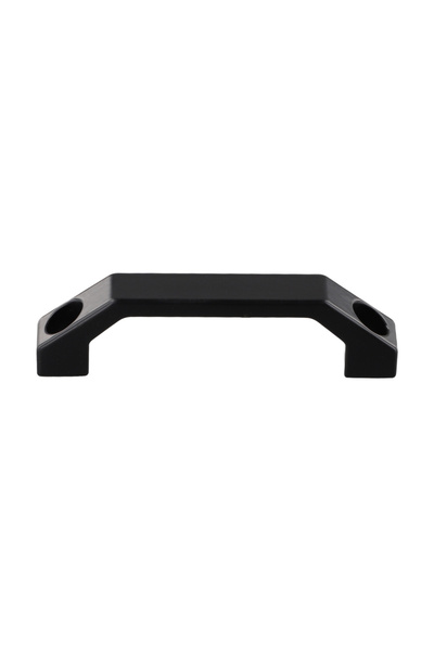 Choice1 Black 100mm 1pc Door Handle U-type Aluminum Alloy Handle Square Cabin...