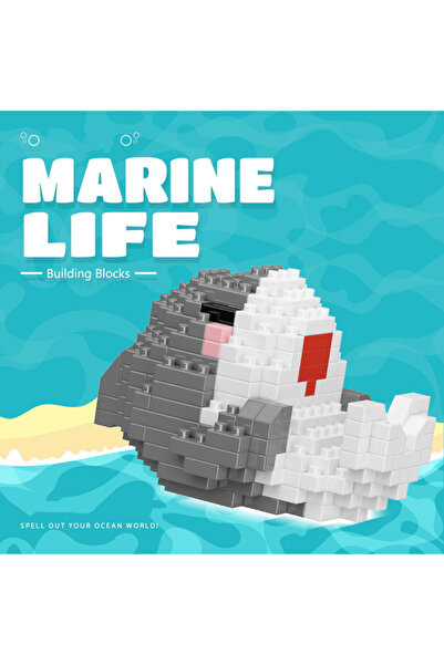 Choice8 بدون صندوق 7270، مجموعة بناء جديدة من سلسلة الحياة البحرية: سلحفاة، ح...