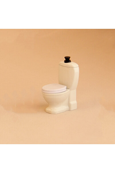 choice2 أثاث منزل لعبة مصغر أبيض اللون، بمقياس 1:12، يشمل حوض استحمام حديدي، ...