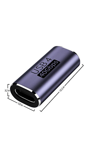 Choice قطعة واحدة من محول NNBILI USB4.0 Thunderbolt3 بسرعة 40 جيجابت في الثان...