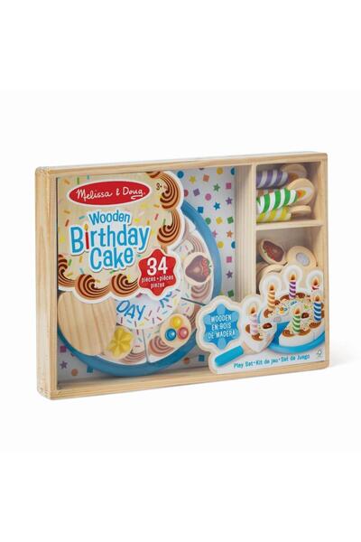 Melissa & Doug Wooden play set - Birthday cake
