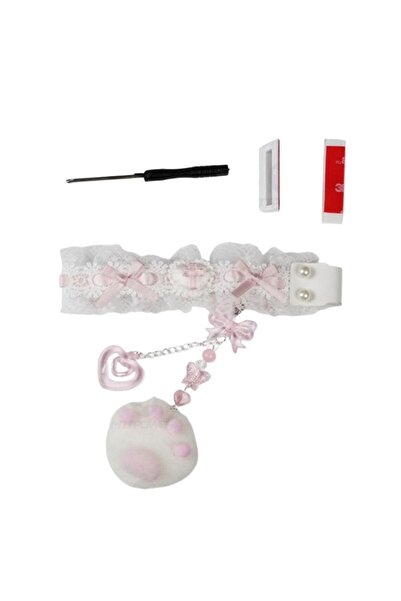 Choice4 J Original حزام لوحة مفاتيح مخصص من دانتيل، قلادة لطيفة، ملحقات لوحات...