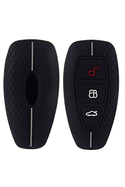 choice2 جراب مفتاح سيارة من السيليكون باللونين الأسود والأبيض، مناسب لسيارات ...