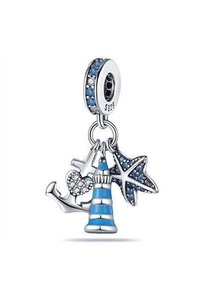 Choice52 PAC188 Fashion 925 Sterling Silver Summer ean World Series Sea Turtl...