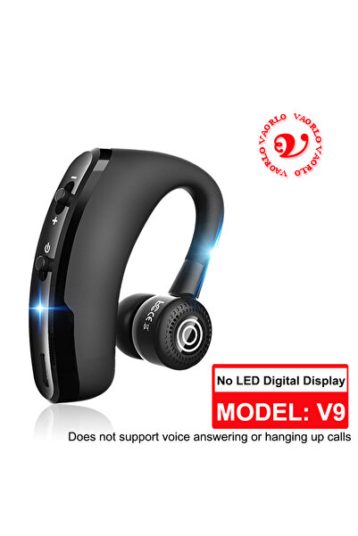 Choice1 سماعة بلوتوث V9 الجديدة للأعمال V8S مع شاشة عرض رقمية LED وميكروفون ع...