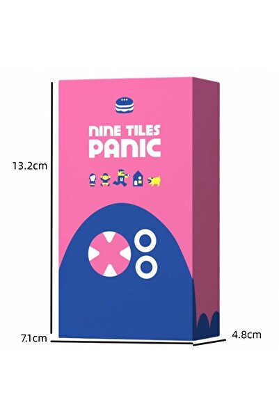 Choice7 لعبة لوحية استراتيجية "ذعر البلاطات التسع" | ذعر البلاطات التسع | دور...