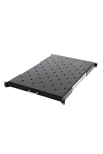 Dateup Mobile shelf RAL9004 high capacity for floor rack 600mm (Black)