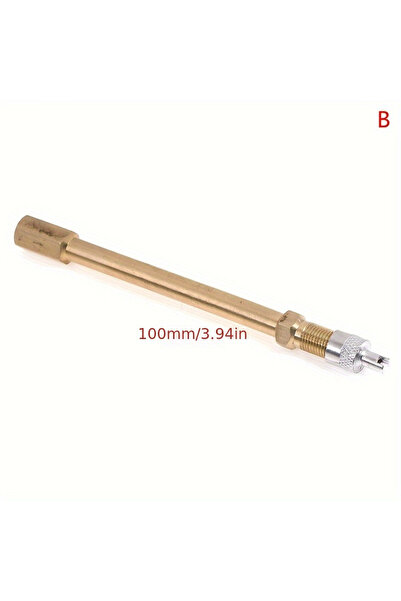 choice2 غطاء صمام إطار عجلة نحاسي للسيارات والشاحنات بطول 100 مم، وصلة تمديد ...