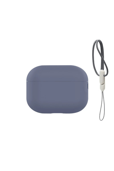 Choice13 For Airpods Pro 3 Grey Purple Silicone Soft Skin Earphone Case for A...