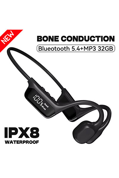 Choice8 سماعة رأس جديدة S10 سوداء اللون، مقاومة للماء بمعيار IPX8، مزودة بتقن...