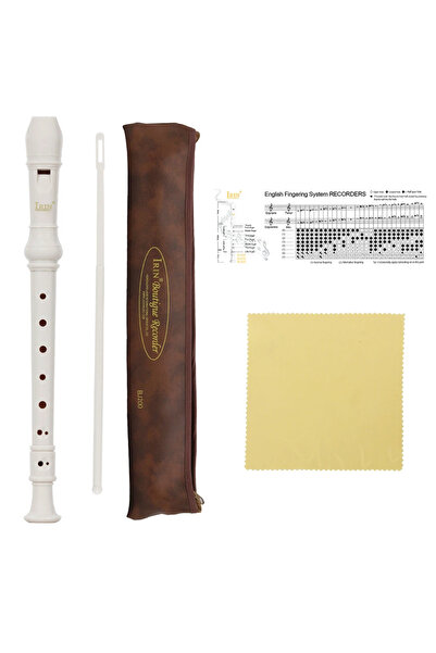 Choice أبيض M MBAT ABS فلوت كلارينيت مسجل سوبرانو فلوت طويل مسجل باروكي تدوين...