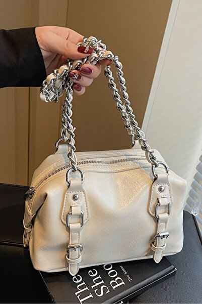 Louis Vettriano Shoulder Bag for women Soft Genuine Leather Cool Punk Style